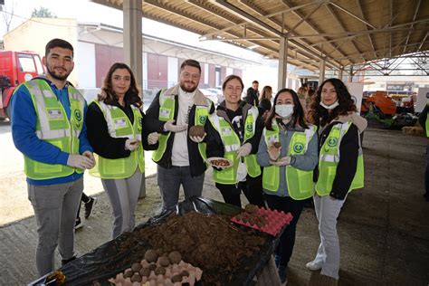 Bursa Uludag University campus will sprout with seed balls