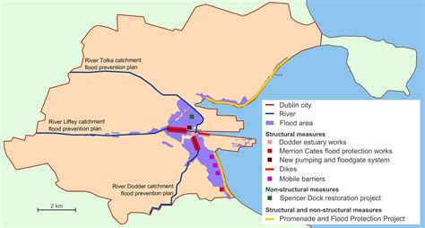 The resilience of the city of Dublin to flooding: from theory to practice