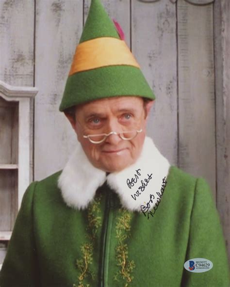 Bob Newhart Signed "Elf" 8x10 Photo Inscribed "Best Wishes" (Beckett COA) | Pristine Auction