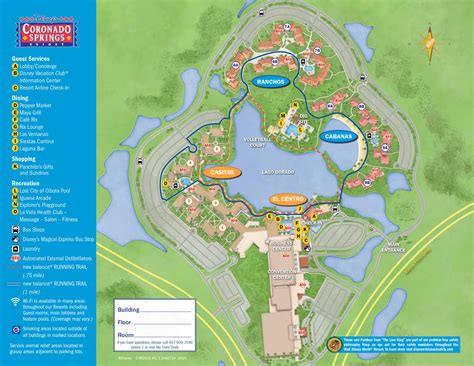 Disney Coronado Springs Resort Map - Maping Resources