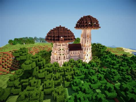 Mushroom Houses Minecraft Map