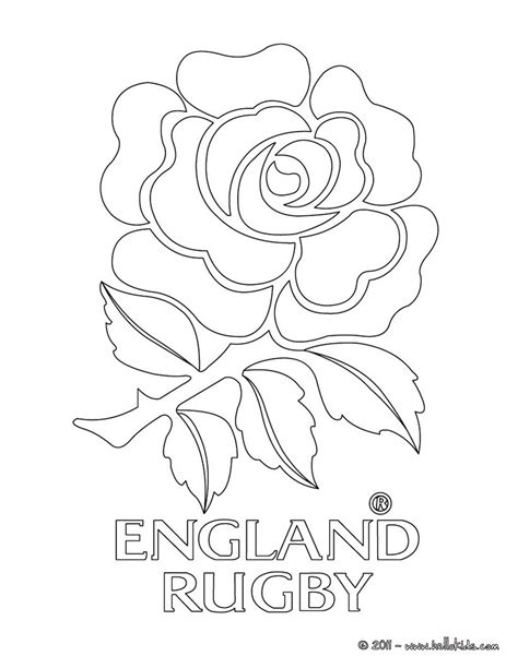 England rugby team coloring pages - Hellokids.com