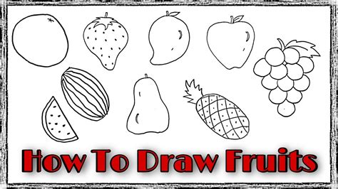 Fruits Images For Drawing - Are you searching for fruits png images or ...