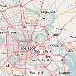 Free Houston Zip Code Map - United States Map