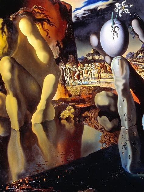 "Salvador Dali Metamorphosis of Narcissus 1937 Artwork for Wall Art ...