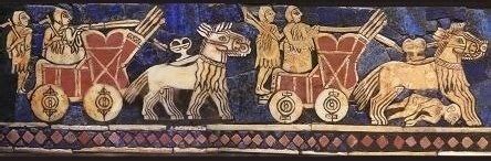 Sumerian war chariots reconstructed