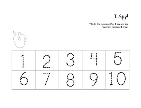 Printable Number Practice Sheets | Activity Shelter