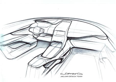 Car interior design sketch, Car interior sketch, Car interior design