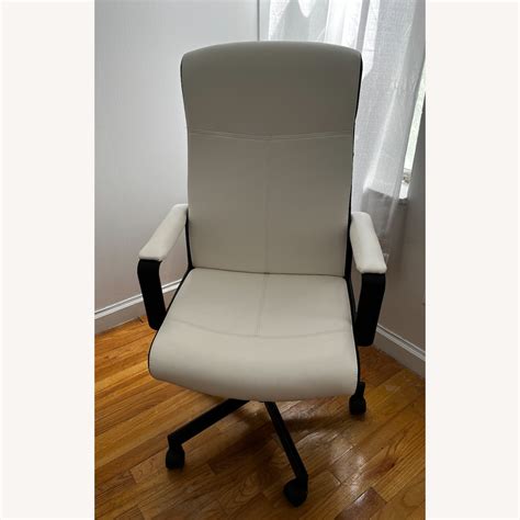 IKEA Black & White Office Chair - AptDeco