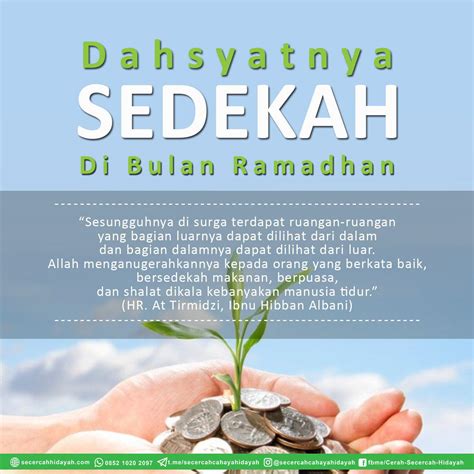 Ceramah Tentang Sedekah Di Bulan Ramadhan – Sketsa