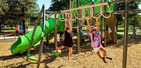 Children Playing Playground