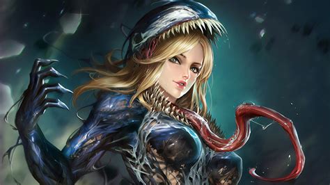 Lady Venom Artwork Wallpaper,HD Superheroes Wallpapers,4k Wallpapers ...