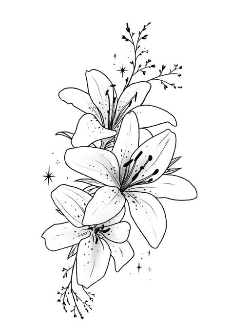 Tiger Lily Tattoo Design Arm | Tiger lily tattoos, Flower tattoo shoulder, Lily tattoo design