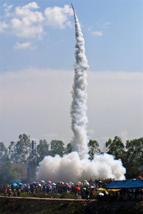 Thailand’s Bun Bang Fai Festival of Rockets – A Stamp A Day