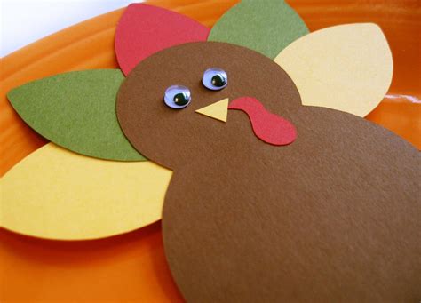 Thanksgiving Turkey Place Cards Set 12