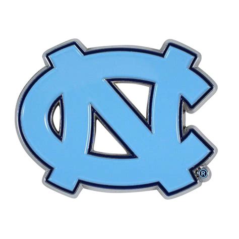 FANMATS 2.6 in. x 3.2 in. NCAA University of North Carolina-Chapel Hill Emblem 22236 - The Home ...