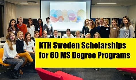 KTH Sweden Scholarships for 60 MS Degree Programs | Khaleej Mag - News and Stories from Around ...