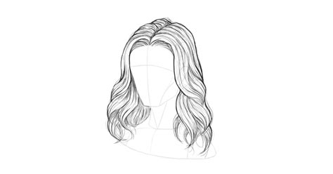 How To Draw Curly Hair Realistic - Howto Techno