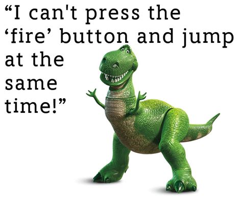 Toy Story Rex Quotes