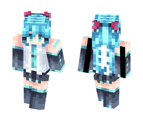 Download Hatsune Miku [Vocaloid] Minecraft Skin for Free ...