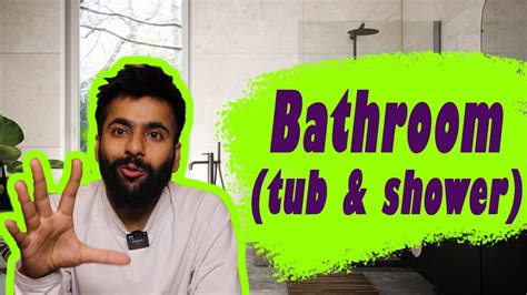 Ep 04 Types of bathtubs 🛀 and How To Design | Types Of Shower 🚿 - YouTube