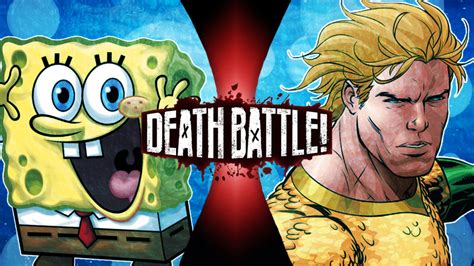 SpongeBob vs Aquaman by SpeedyHedgehog91 on DeviantArt