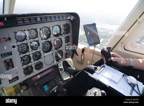 Bell jet ranger helicopter cockpit hi-res stock photography and images - Alamy