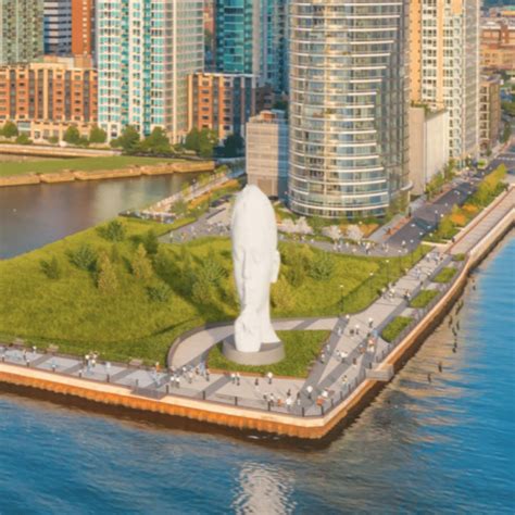 Massive Sculpture Debuts Along Jersey City Waterfront - Hoboken Girl