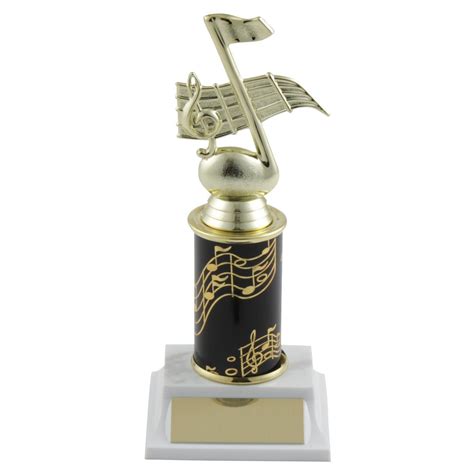 Music Theme Column Trophies | Music themed, Award plaque, Trophies