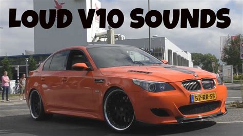 BEST OF BMW V10 ENGINE SOUNDS! - YouTube