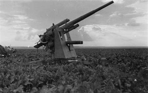 Flak 88 in firing position eastern front | World War Photos