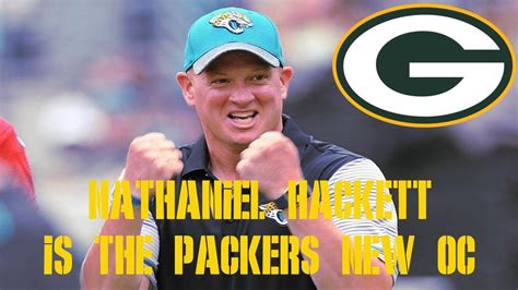 Nathaniel Hackett is the Packers New Offensive Coordinator - YouTube