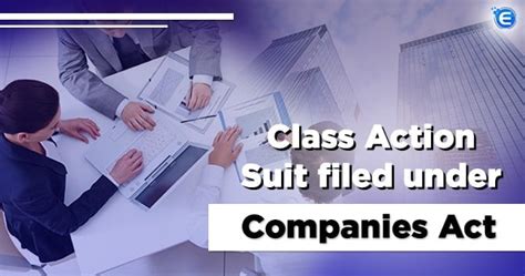 Class Action Suit Filed under Companies Act - Enterslice