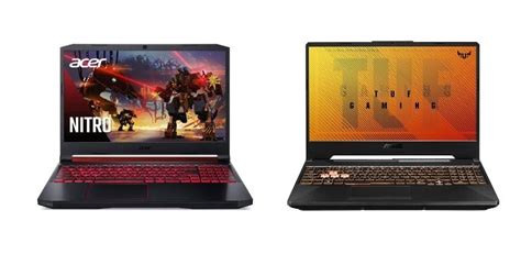 Acer Nitro 5 vs ASUS TUF A15 (2021): Which Budget Gaming Laptop Is ...