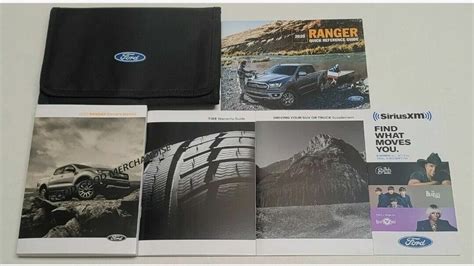 2020 FORD RANGER OWNERS MANUAL XL XLT LARIAT 4X4 2WD I4 2.3L I5 3.2L ...