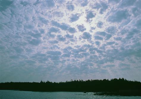 Altocumulus Clouds Photograph by Pekka Parviainen/science Photo Library