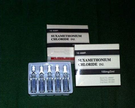 Suxamethonium Chloride Injection from SHANGHAI XUDONG HAIPU PHARMACEUTICAL CO.,LTD, China