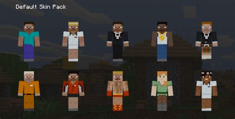 Minecraft Default Skin Pack