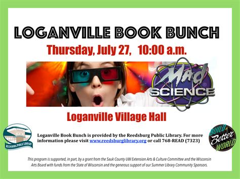 Loganville Book Bunch | Reedsburg Public Library