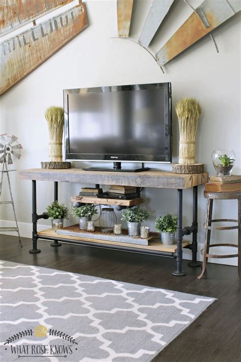 DIY TV Stands That Are Fun And Easy To Build