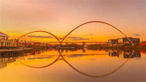 Infinity Bridge in Stockton-on-Tees, England - Bing Gallery