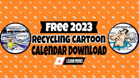 2023 Recycling Calendar - Printable Word Searches