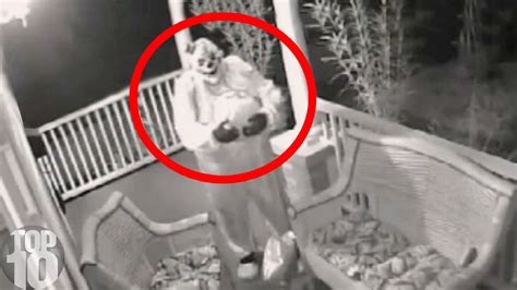 10 Creepiest Surveillance Footages - YouTube