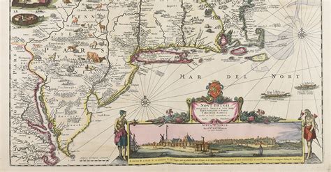 Map of New Netherland (Illustration) - World History Encyclopedia