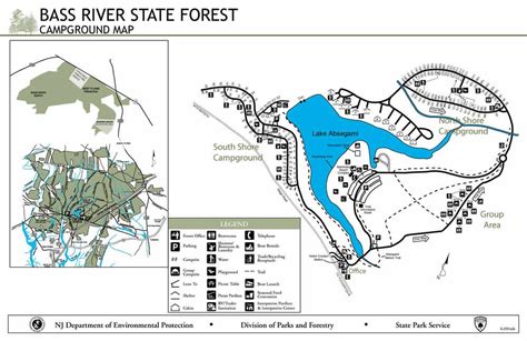 Bass River Campground Map | State parks, State park camping, Park