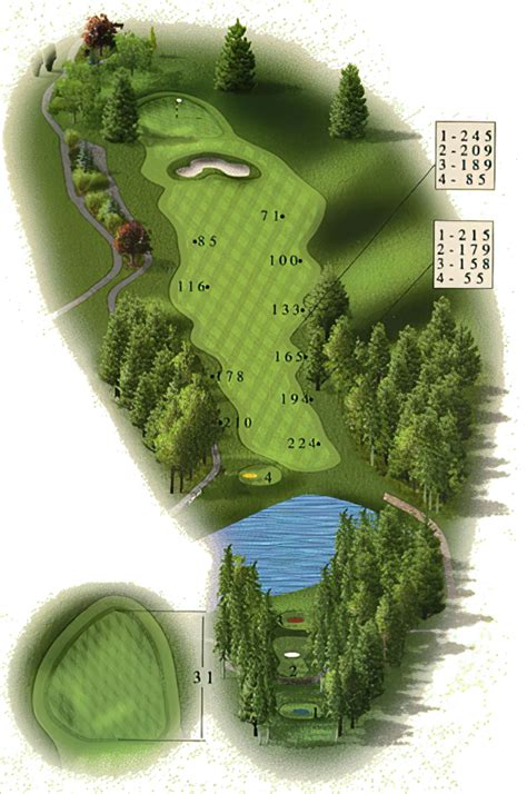 Golf Course Overview | Hole 5 at Arbutus Ridge Golf Club | Arbutus Ridge Golf