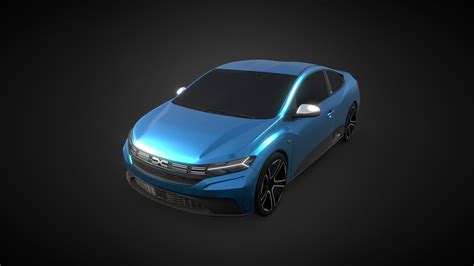 Dacia Sport 2023 Concept - HighPoly - Buy Royalty Free 3D model by ...