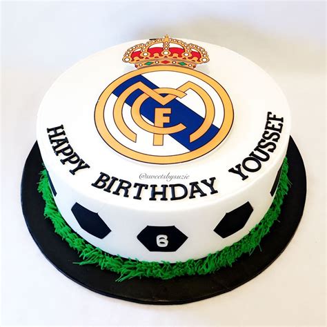 27+ Great Photo of Soccer Birthday Cake - birijus.com | Soccer birthday cakes, Real madrid cake ...