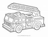 Fire Engines Coloring Pages sketch template
