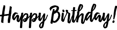 Happy birthday png text png image with transparent background png free ...